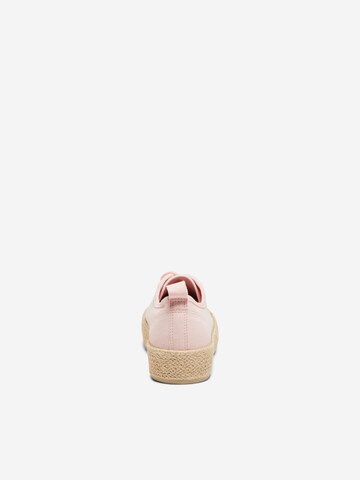 Baskets basses 'IDA-1' ONLY en rose