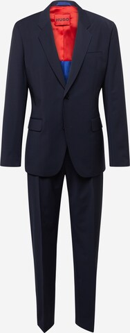 HUGO Regular Suit 'Kris' in Blue: front