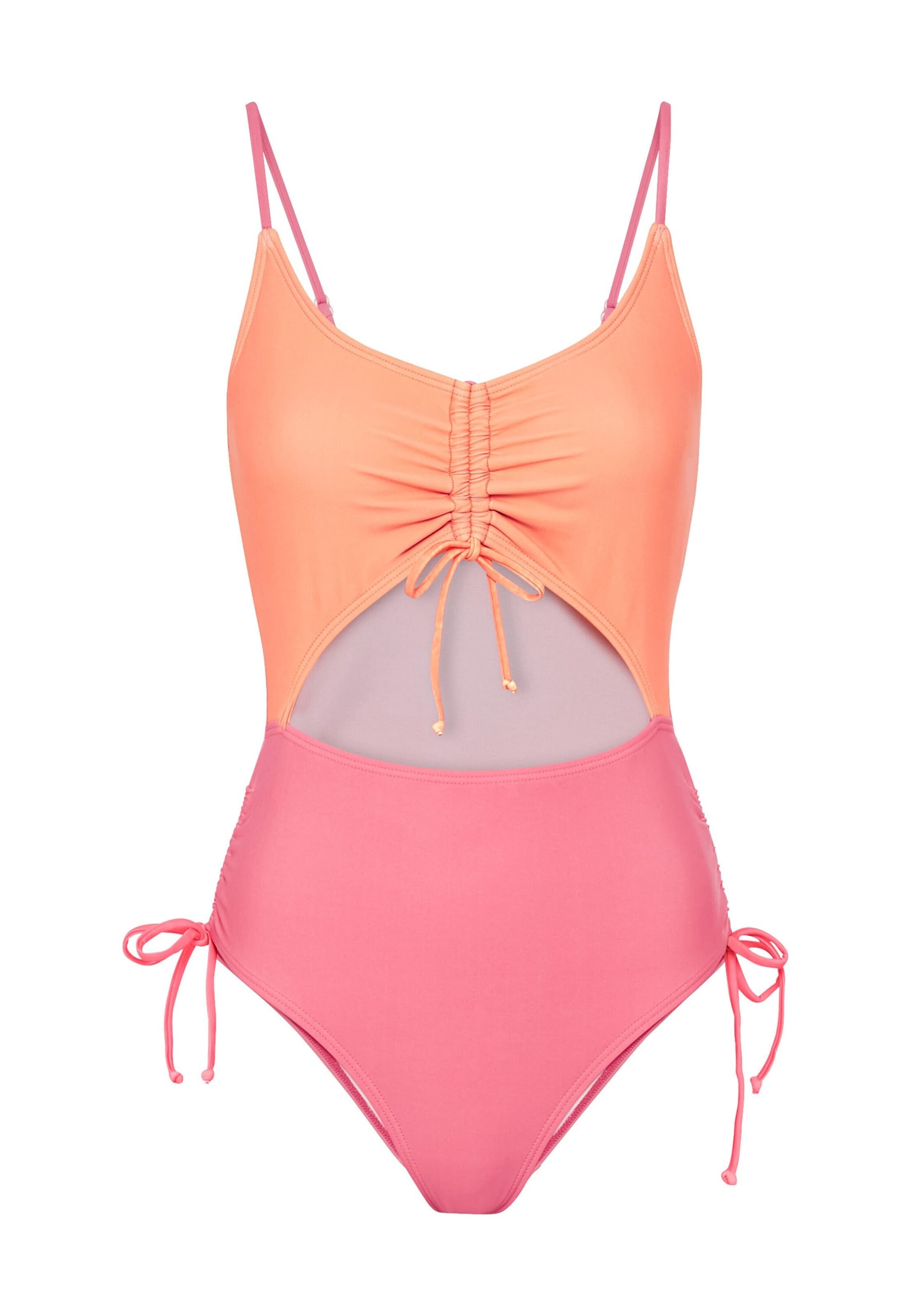 LSCN by LASCANA Купальник в Ярко-розовый: спереди