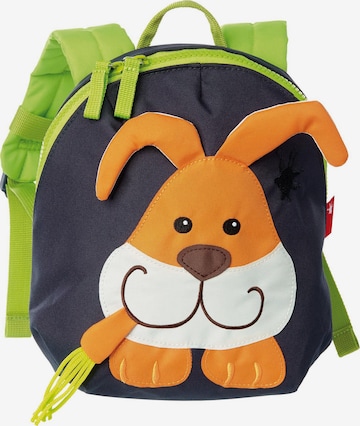 SIGIKID Backpack 'Minirucksack mit Tiermotiv' in Blue: front