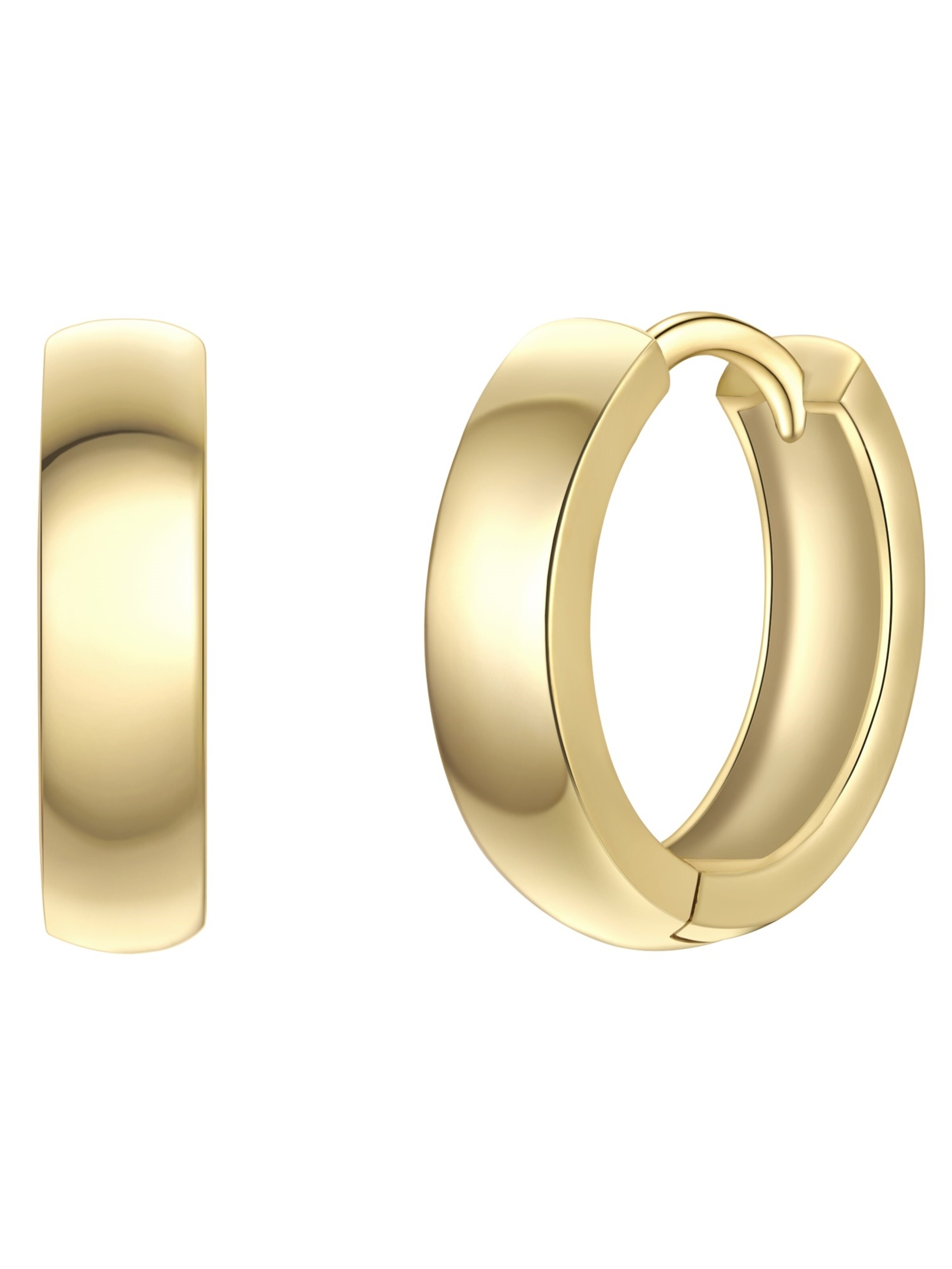 Orecchini di Yokoamii in oro: frontale