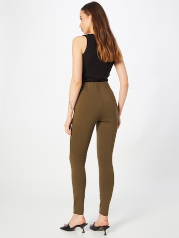 Skinny Leggings 'Linosa' di minimum in verde