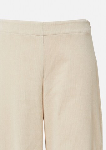 Regular Pantalon COMMA en beige