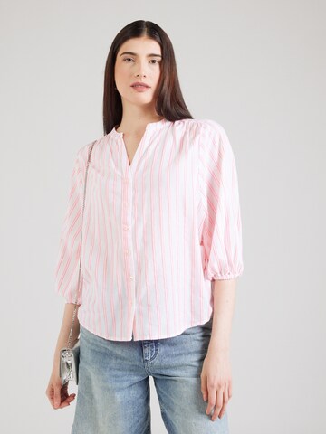 Chemisier Emily Van Den Bergh en rose : devant
