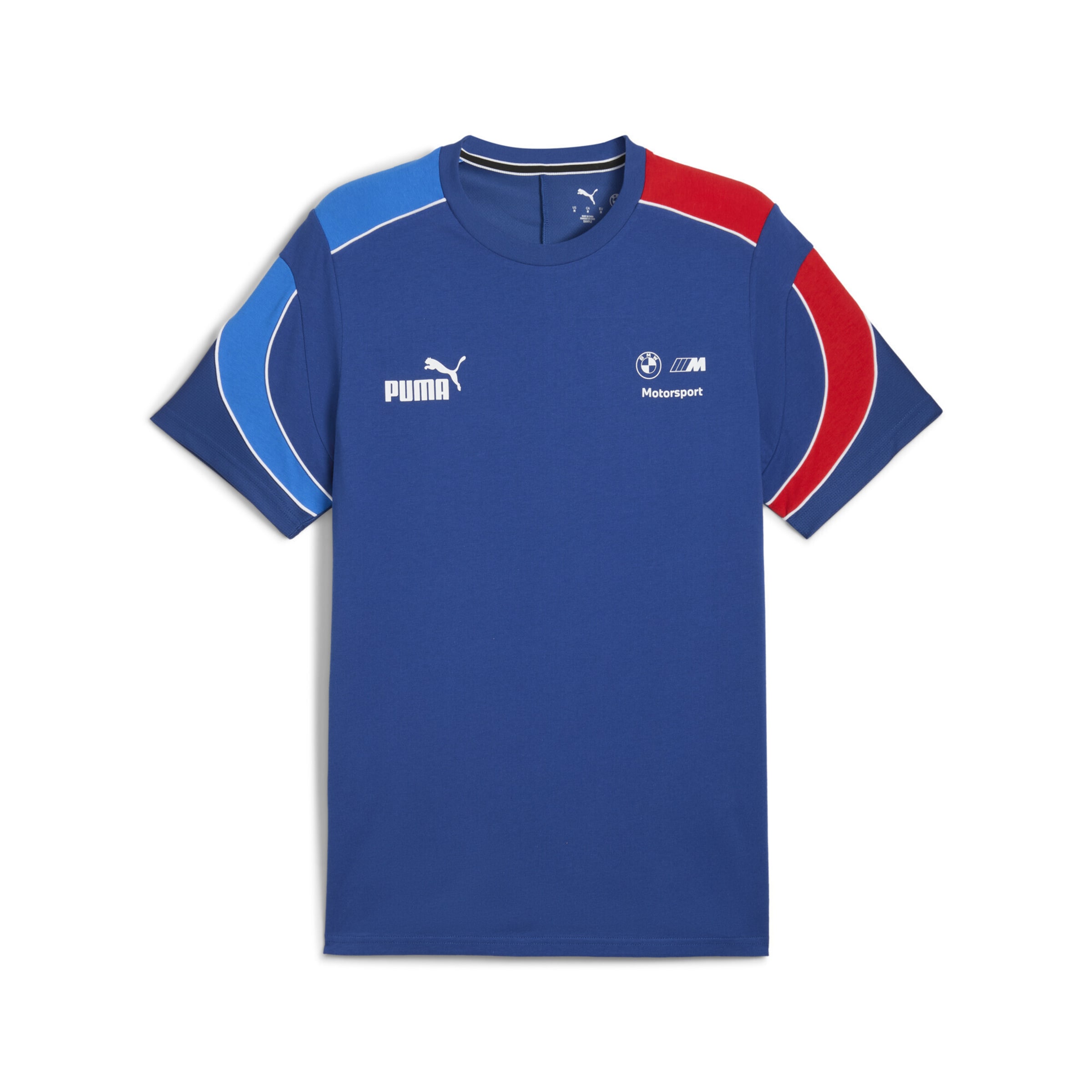 PUMA Shirt 'Bmw Mms Mt7' in Blue: front