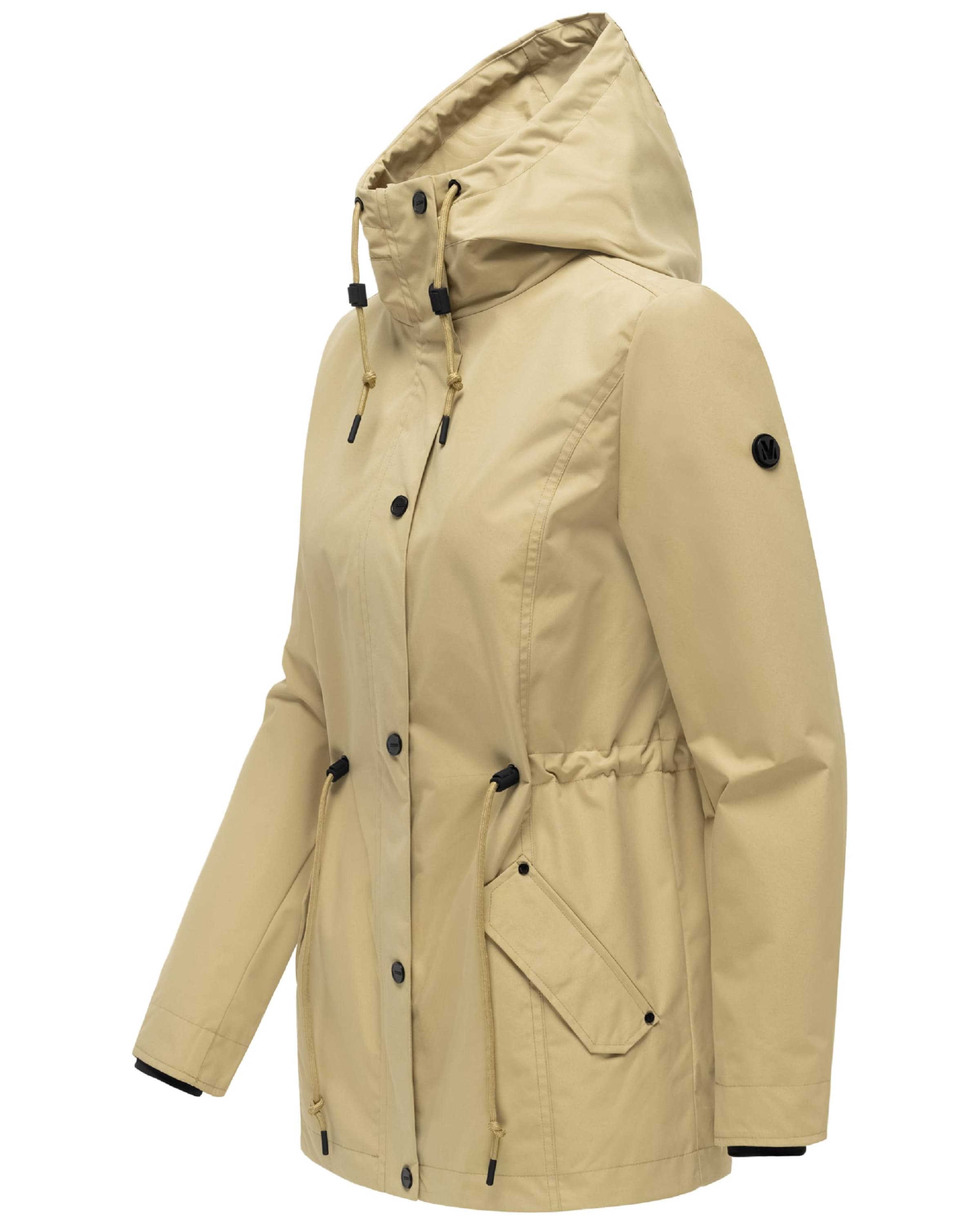 Parka mi-saison 'Bonbonparty 16' MARIKOO en vert