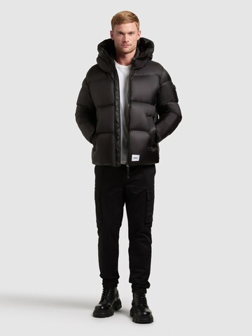 khujo Winterjacke 'Dane' in Schwarz