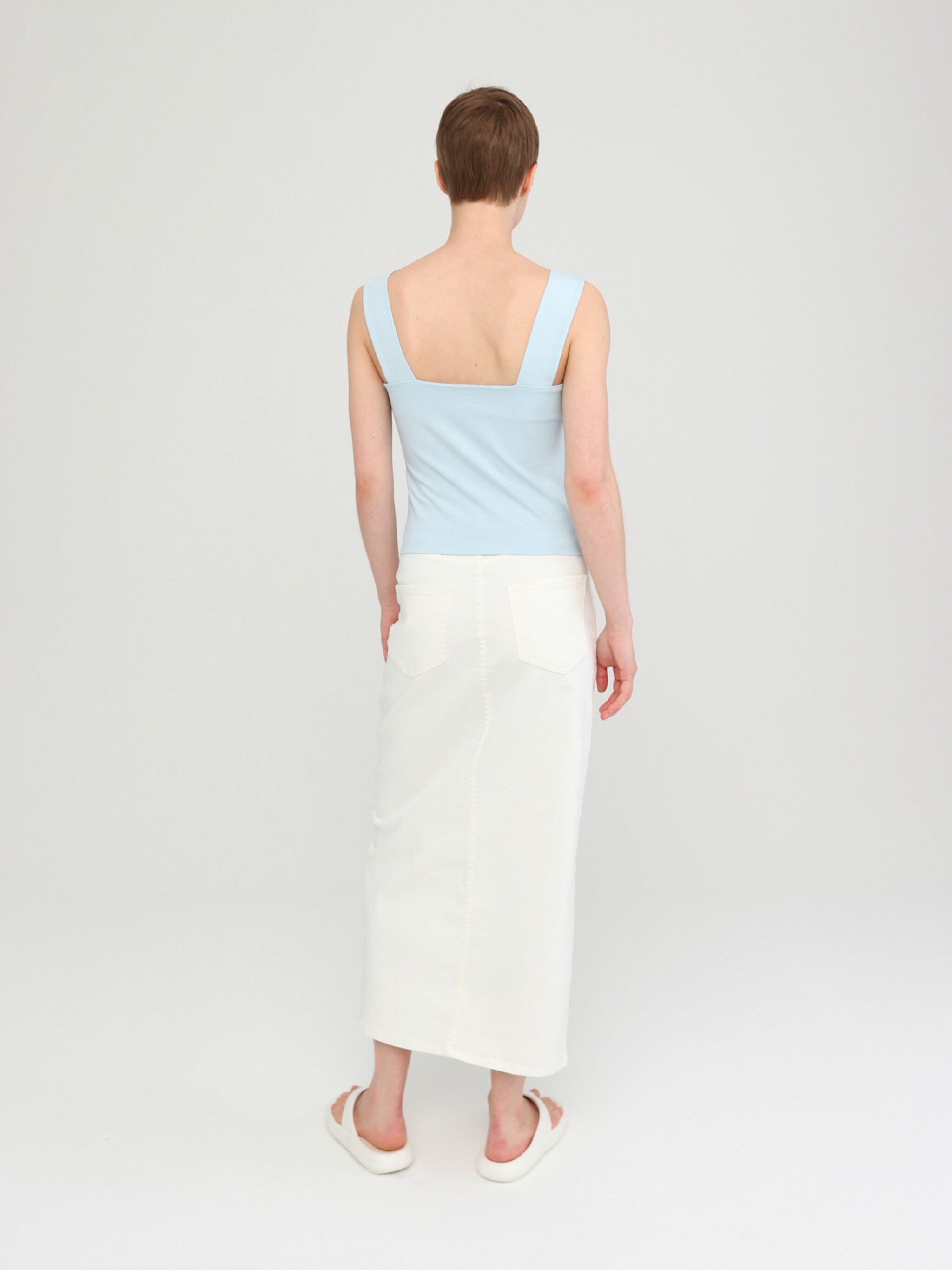 EDITED Producten Top 'Rafaela' Lichtblauw