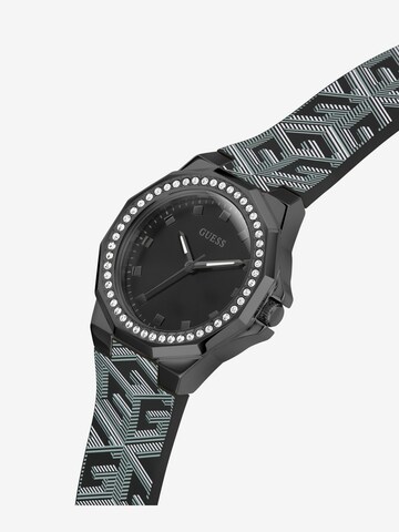 GUESS Analoog horloge 'Clash' in Zwart