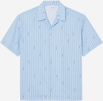LACOSTE - Regular Fit Camisa em azul: frente