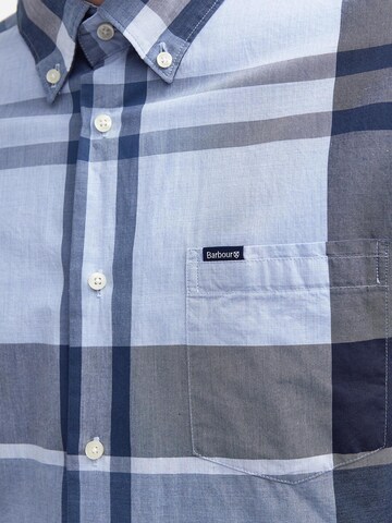 Barbour Regular fit Button Up Shirt 'Harris' in Blue