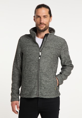 Schmuddelwedda Fleece jacket in Grey: front