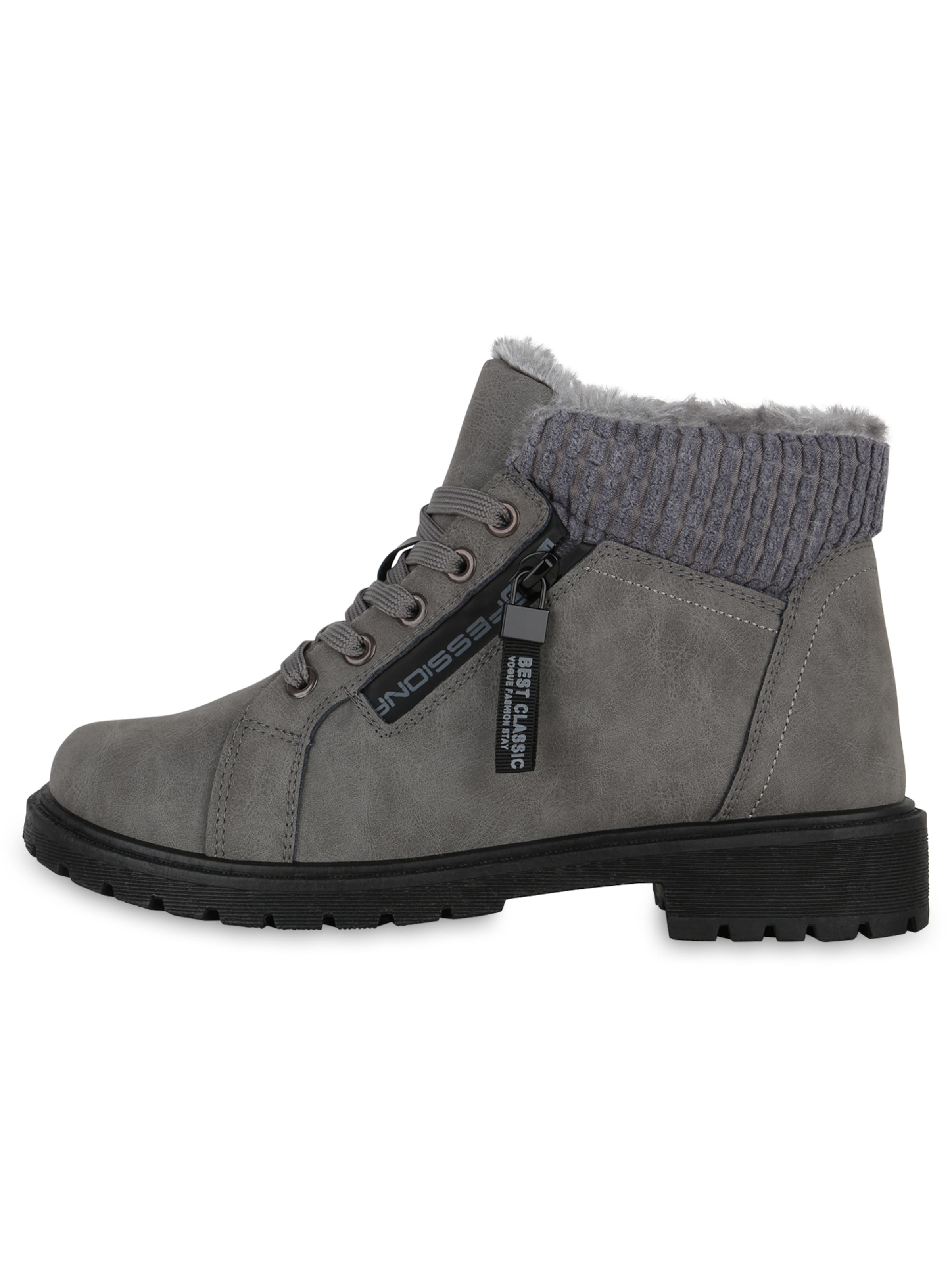 Stivaletto stringato ' Samantha ' di Van Hill in grigio