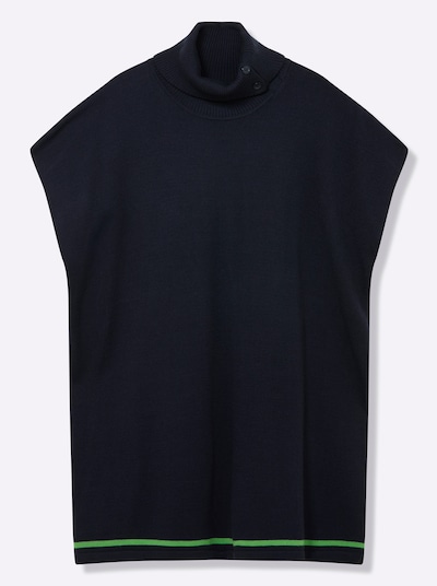 SHEEGO Pullover in navy / grün, Produktansicht