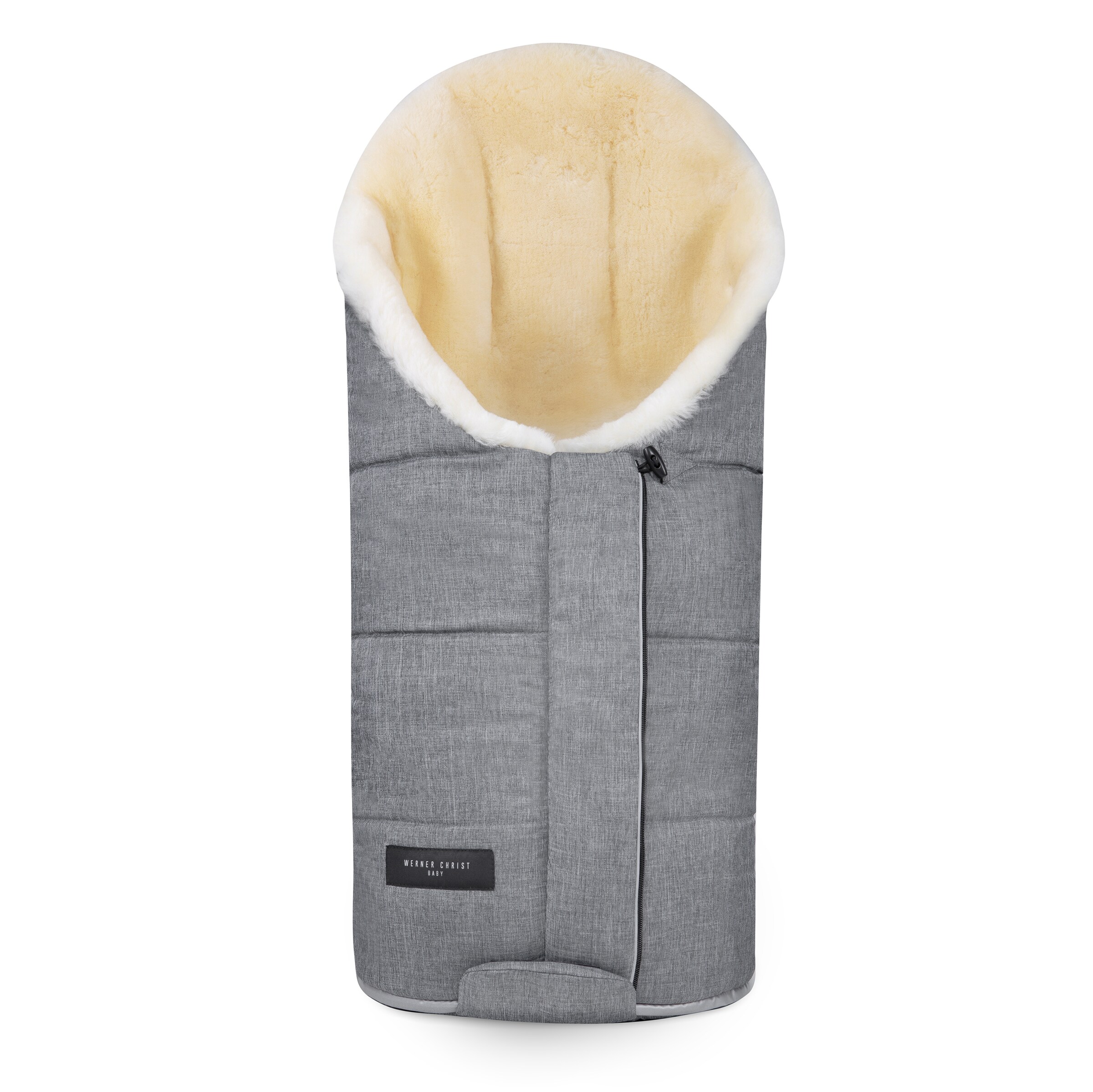 Werner Christ Baby Pushchair Accessories in Grey: front