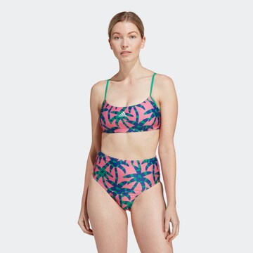 Bustier Bikini de sport ADIDAS SPORTSWEAR en rose : devant