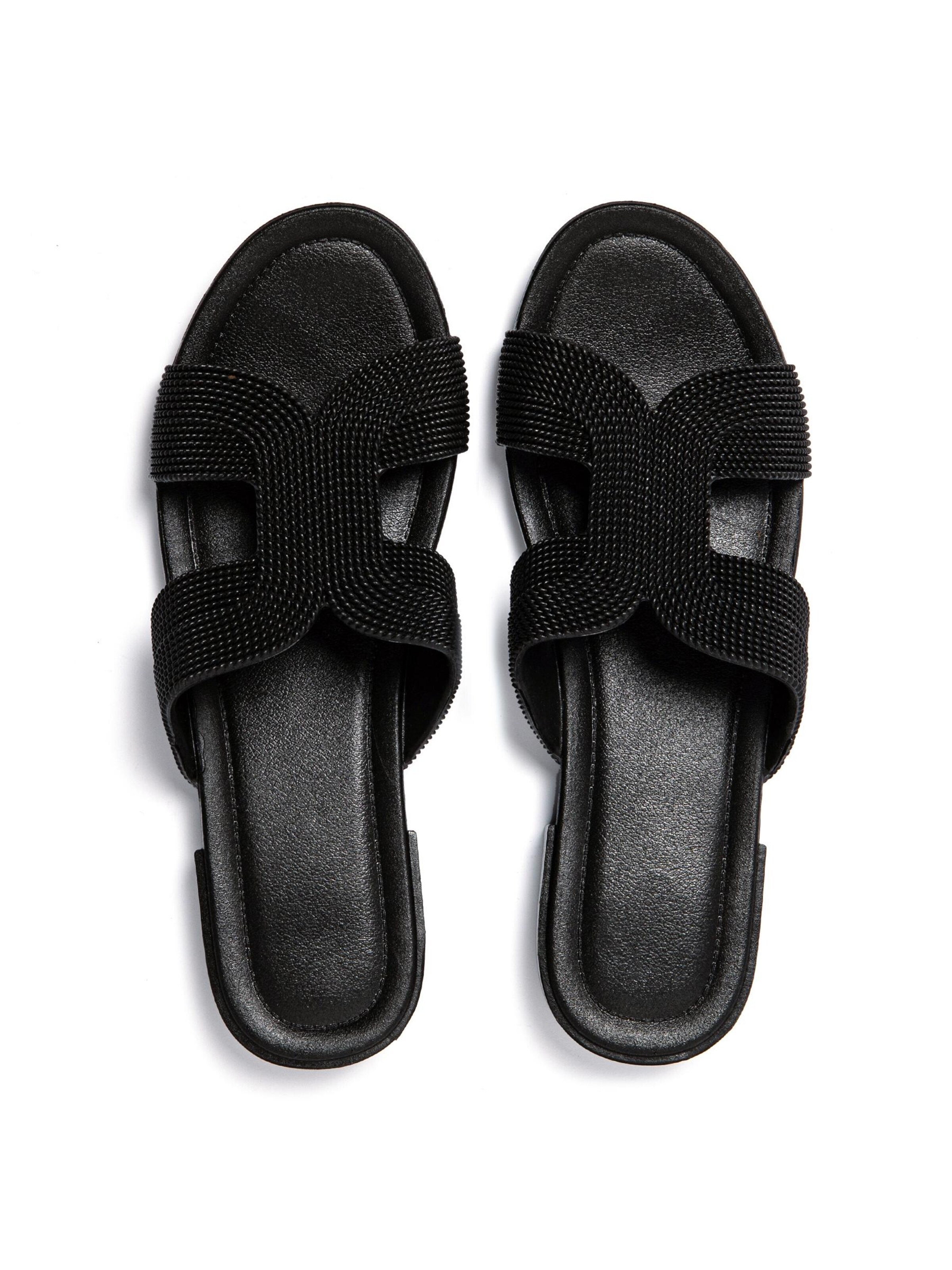 Brasileras - Sandália 'Mardin' em preto