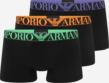 Boxers Emporio Armani en noir : devant