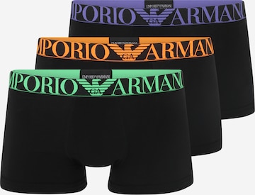 Emporio Armani - Boxers em preto: frente