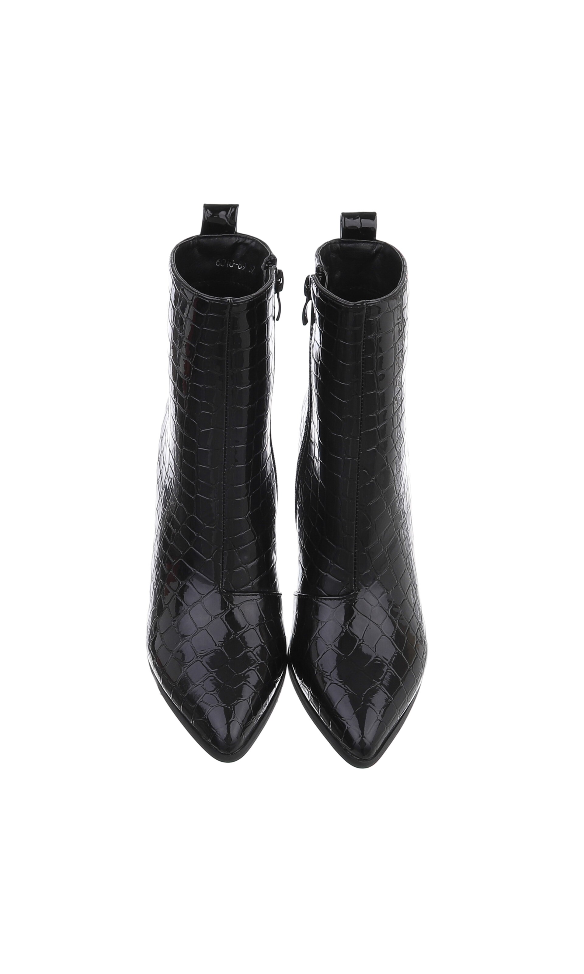 Ital-Design Stiefelette in Schwarz