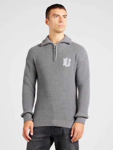 BLS HAFNIA Sweater in Grey: front