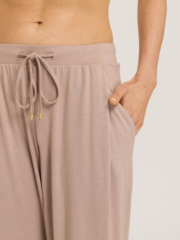 Hanro Pajama Pants 'Sleep & Lounge' in Beige