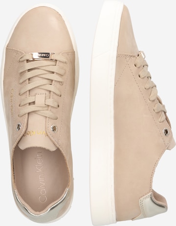 Calvin Klein - Zapatillas deportivas bajas en beige