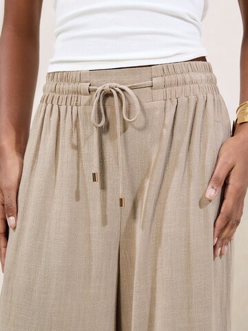 Lipsy Wide Leg Hose in Beige