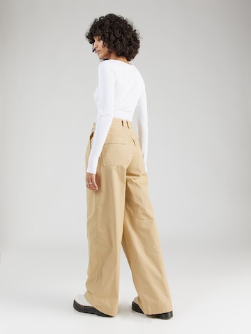 Tommy Jeans Loosefit Cargohose 'Claire' in Beige