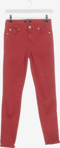 7 for all mankind Jeans in 26 in Red: front