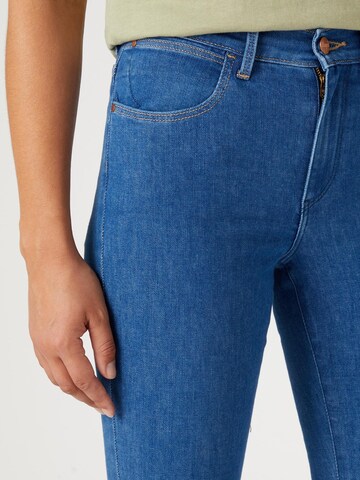 WRANGLER Skinny Jeans 'EYE LOVE YOU' in Blue