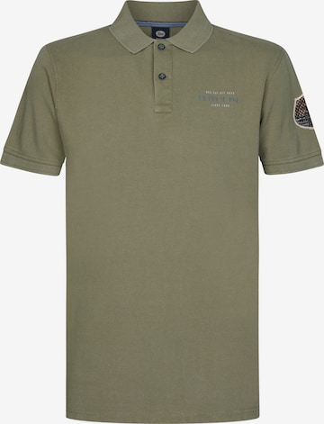 Petrol Industries - Camiseta en verde: frente