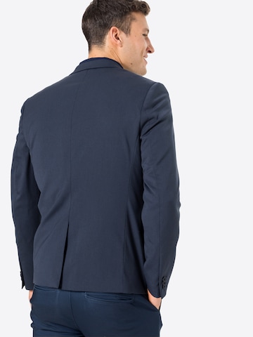 Casual Friday Regular Business-colbert 'Bernd' in Blauw