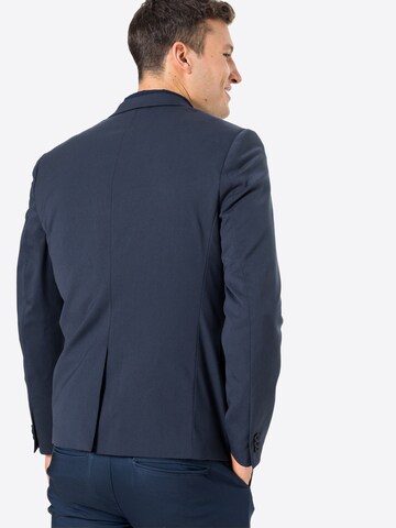 Casual Friday - regular Chaqueta tipo saco para negocios 'Bernd' en azul