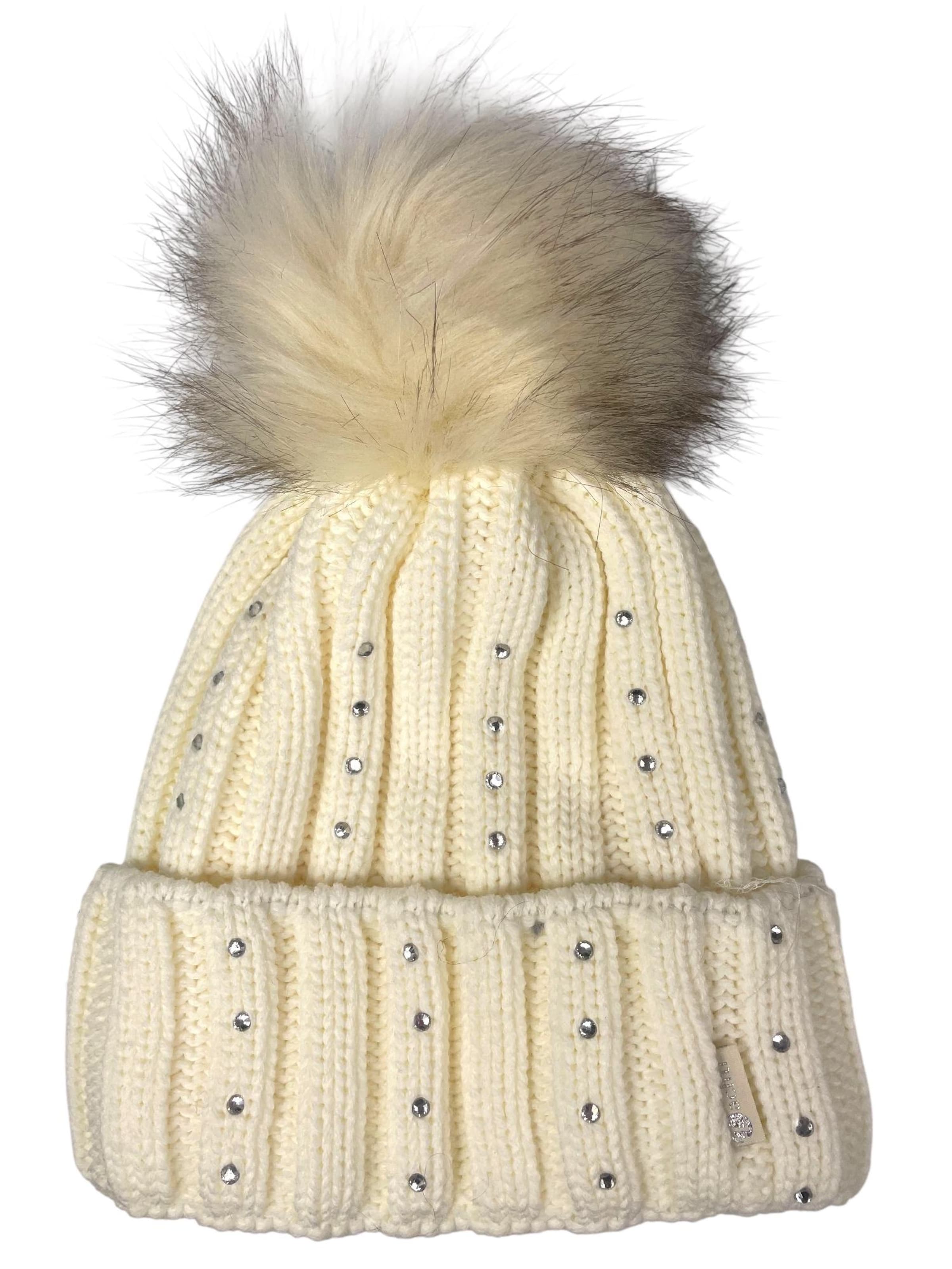 Kumixi Beanie in White: front