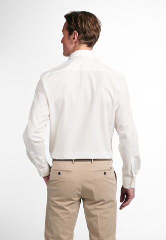 ETERNA Comfort fit Button Up Shirt in Beige