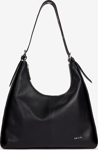 Nat&Nin Handtasche 'TINA' in Schwarz: Vorderseite