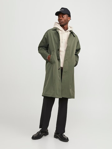 JACK & JONES Between-Seasons Coat 'Santorini' in Green