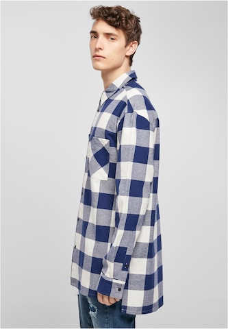 Urban Classics - Regular Fit Camisa em azul