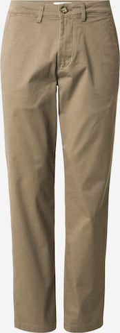 Pantalon chino 'SLHNEW MILES' SELECTED en marron : devant