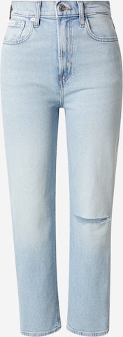 Calvin Klein JeansTapered Traperice - plava boja: prednji dio