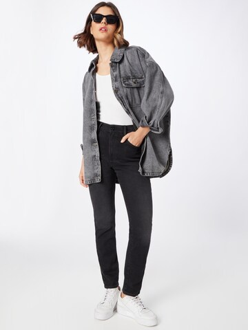 Coupe slim Jean 'Virjinya' G-STAR en noir