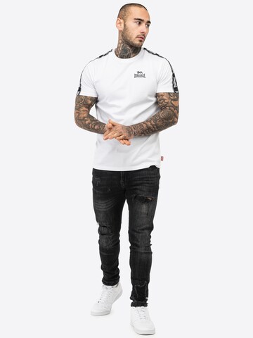 LONSDALE Shirt 'Brindister' in White