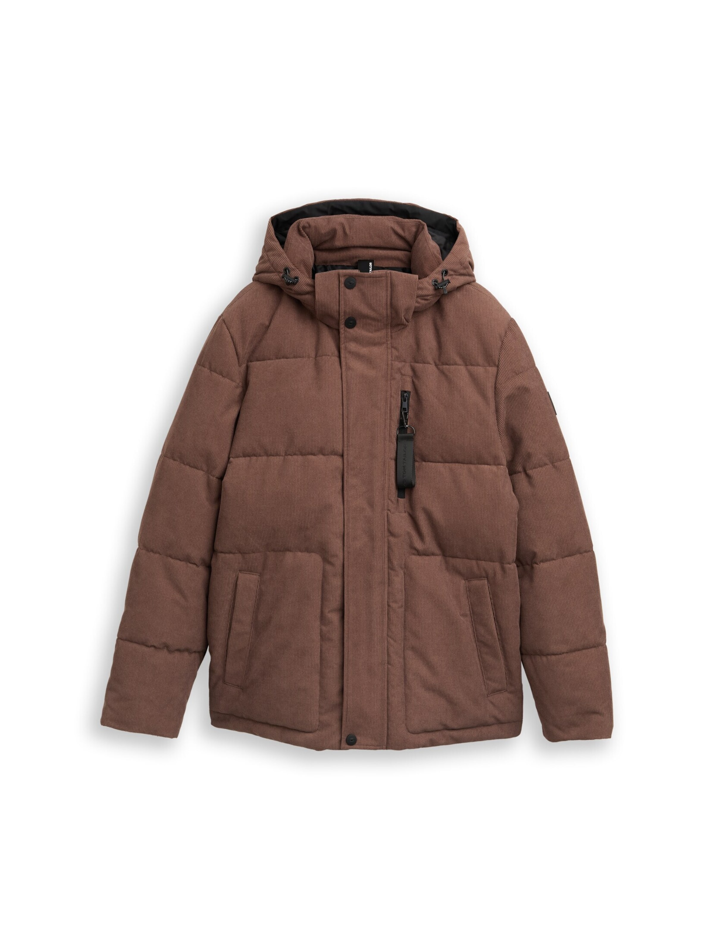 TOM TAILOR Winterjas in Bruin: voorkant