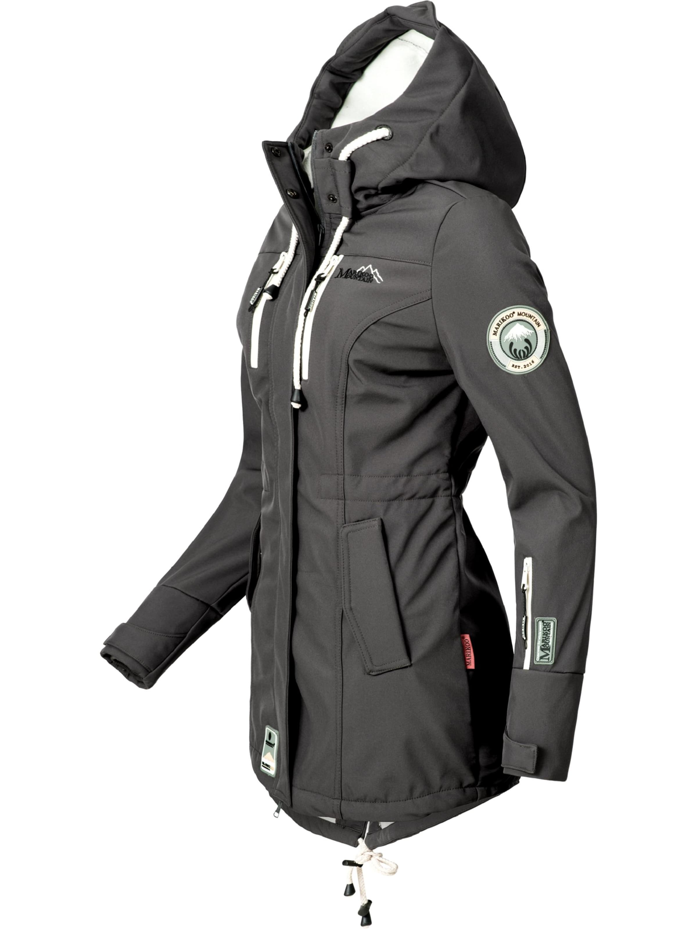 MARIKOO Funktionsfrakke 'Zimtzicke' i grå