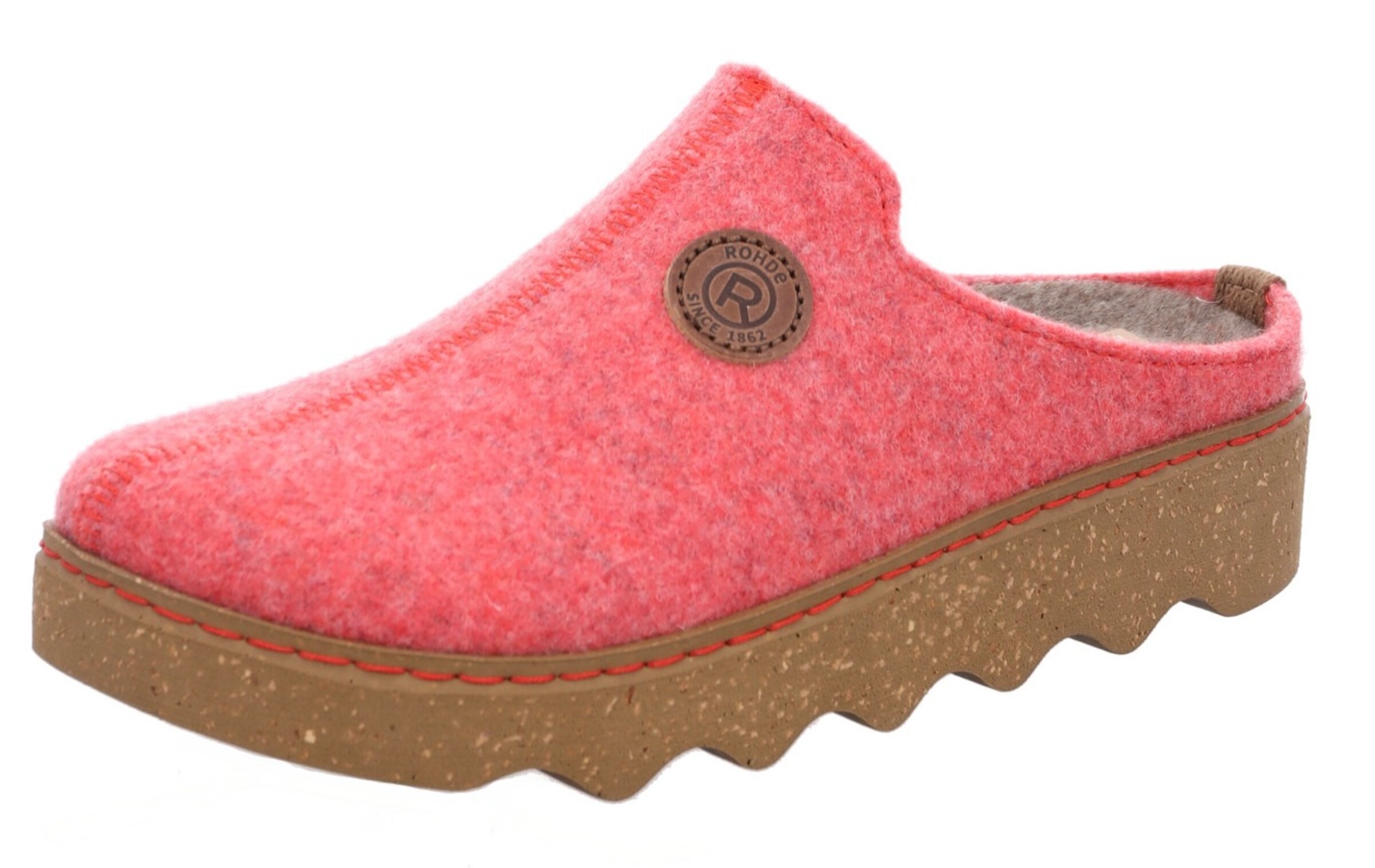 ROHDE Slippers in Red: front