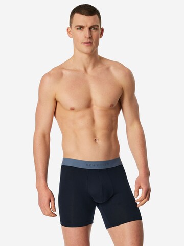 SCHIESSER Boxershorts ' 95/5 ' in Blauw: voorkant