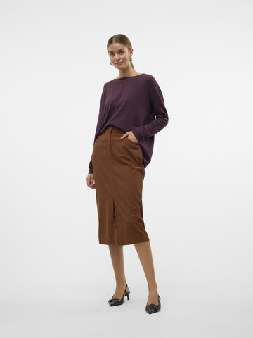 VERO MODA Trui 'BREEZE' in Lila
