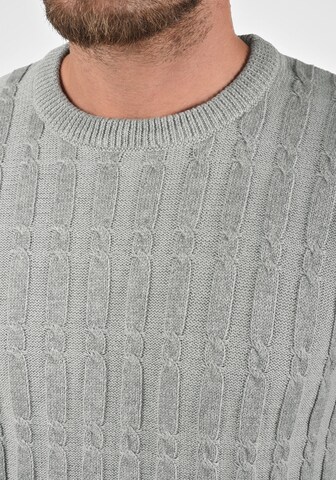INDICODE JEANS - Pullover 'Pauletta' em cinzento