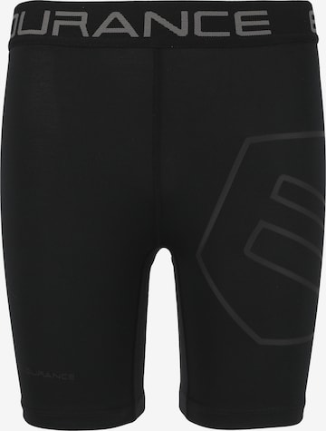 ENDURANCE Regular Workout Pants 'Lebay' in Black: front